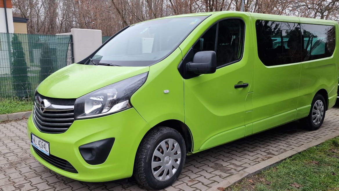 Wawabusy Car Rental in Warsaw - Opel Vivaro - models and advantages.